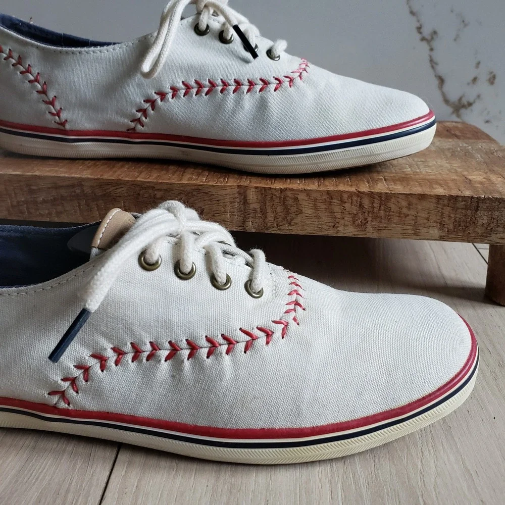 Keds Sneakers MLB Chicago Cubs Womens 7.5M Baseball Low Top WF55525M Shoes